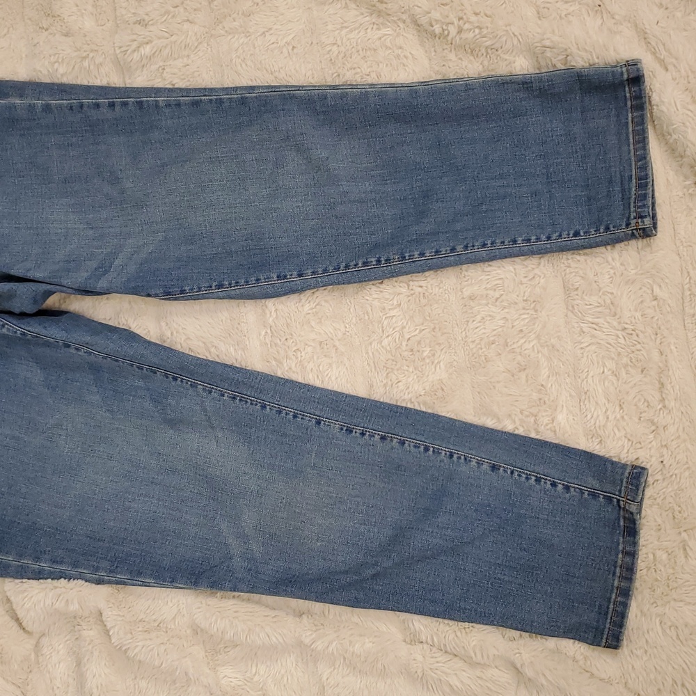 J. Jill Denim Boyfriend Straight Leg Ankle Jeans 14P - Picture 3 of 10